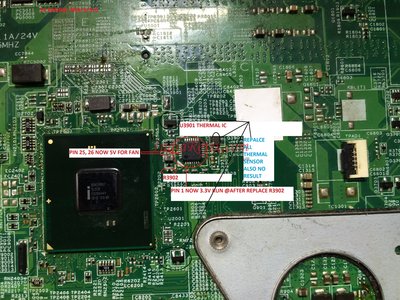 U3901 AND RESISTER PLACE  R3902 IN BOARD
