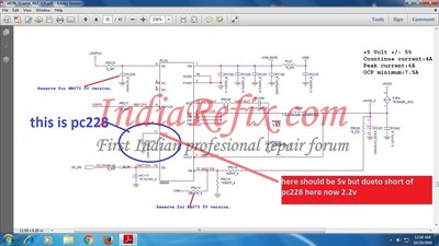 PC228 IN SCHEMA WHICH IS CONECT IN PU10 OF PIN 11 ONLY ONE CAPACITOR